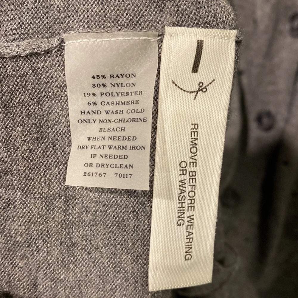 Ann Taylor Cashmere Blend Long Lightweight Cardigan NWT